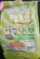 Mängden socker i Wasabi peas