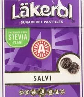Mängden socker i Salvi pastilles pack
