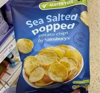 Mängden socker i Sea salted popped