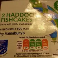 Mängden socker i Haddock fishcakes