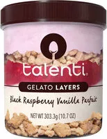 Mängden socker i Layers black raspberry vanilla gelato