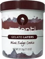 Mängden socker i Gelato layers mint fudge cookie