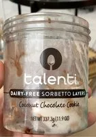 Mängden socker i Coconut chocolate cookie