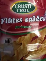 Mängden socker i Flutes salées