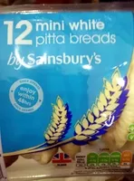 Mängden socker i 12 mini white pitta breads
