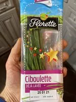 Mängden socker i Ciboulette