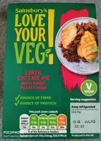 Mängden socker i Lentil cottage pie