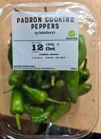 Mängden socker i Padron Cooking Peppers