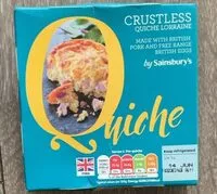 Mängden socker i Crustless Quiche Lorraine