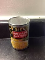 Mängden socker i maïs crème