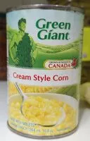 Mängden socker i Cream style corn