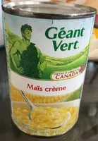 Mängden socker i Green Giant Cream Style Corn Niblets