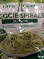 Mängden socker i Green Giant Veggie Spirals Zucchini