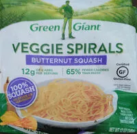 Mängden socker i Green Giant Veggie Spirals Butternut Squash