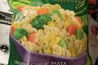 Mängden socker i Savoury garlic pasta