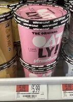 Mängden socker i Oatly! strawberry non dairy frozen dessert