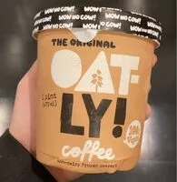 Mängden socker i Oatly! coffee non dairy frozen dessert