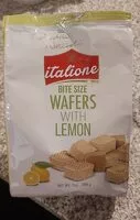 Mängden socker i Bite Size Waffers with Lemon