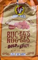 Mängden socker i Bucees nuggees