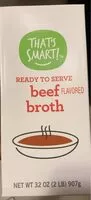 Mängden socker i Beef flavored broth