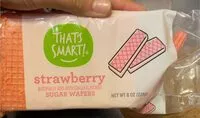 Mängden socker i Strawberry sugar wafers
