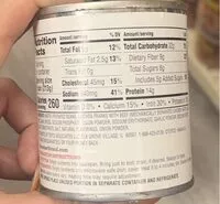 Mängden socker i Beans & franks beans & sliced chicken franks