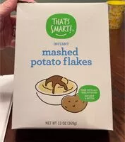 Mängden socker i Instant mashed potato flakes