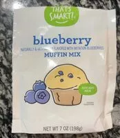 Mängden socker i Blueberry muffin mix