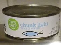 Mängden socker i Chunk light tuna in water