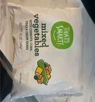 Mängden socker i Mixed vegetables with carrots