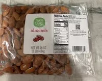 Mängden socker i Almonds
