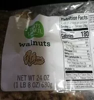 Mängden socker i Walnuts