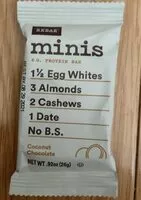 Mängden socker i Protein bar minis coconut chocolate