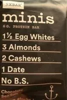 Mängden socker i Minis chocate sea salt