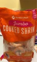 Mängden socker i cooked shrimp
