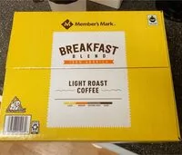 Mängden socker i Breakfast Blend light roast coffee