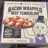 Mängden socker i Bacon Wrapped Beef Tenderloin