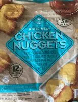Mängden socker i White meat chicken nuggets