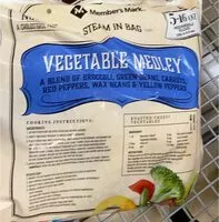 Mängden socker i Vegetable medley