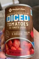 Mängden socker i Diced tomatoes