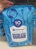 Mängden socker i Granulated sugar