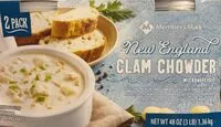 Mängden socker i New England Clam Chowder