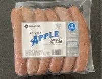 Mängden socker i Chicken Apple Smoked Sausage