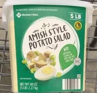 Mängden socker i Amish style potato salad