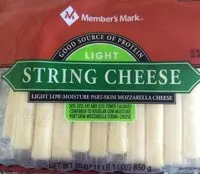 Mängden socker i String cheese