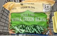 Mängden socker i Extra Fine Whole Green Beans