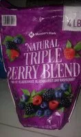 Mängden socker i Natural Triple Berry Blend