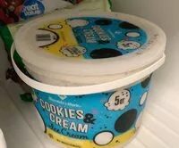 Mängden socker i Cookies & Cream Ice Cream