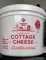 Mängden socker i Small Curd Cottage Cheese