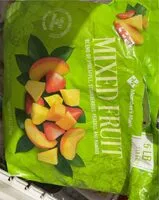 Mängden socker i Mixed frutes
